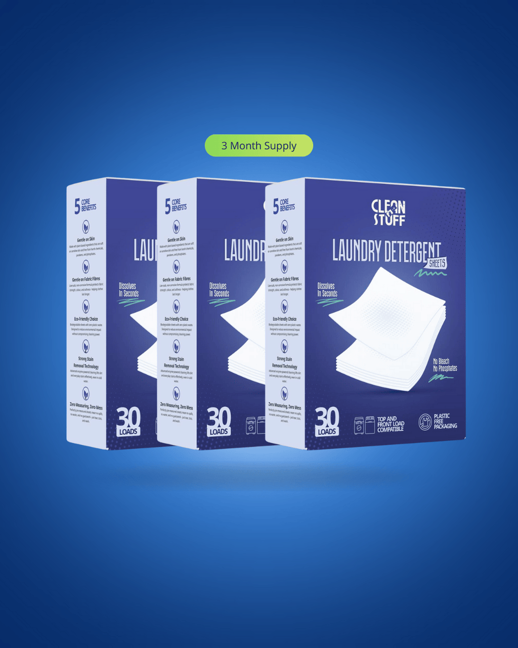 LAUNDRY DETERGENT SHEETS