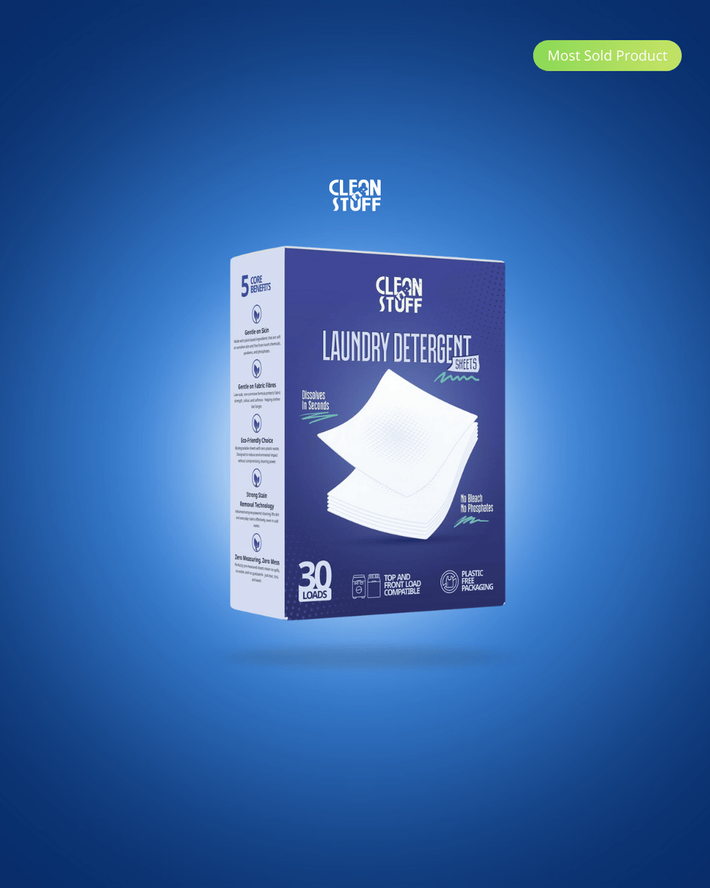 LAUNDRY DETERGENT SHEETS