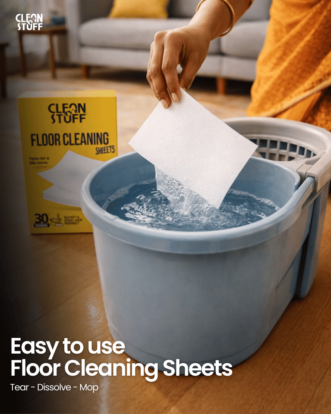 FLOOR CLEANING SHEETS