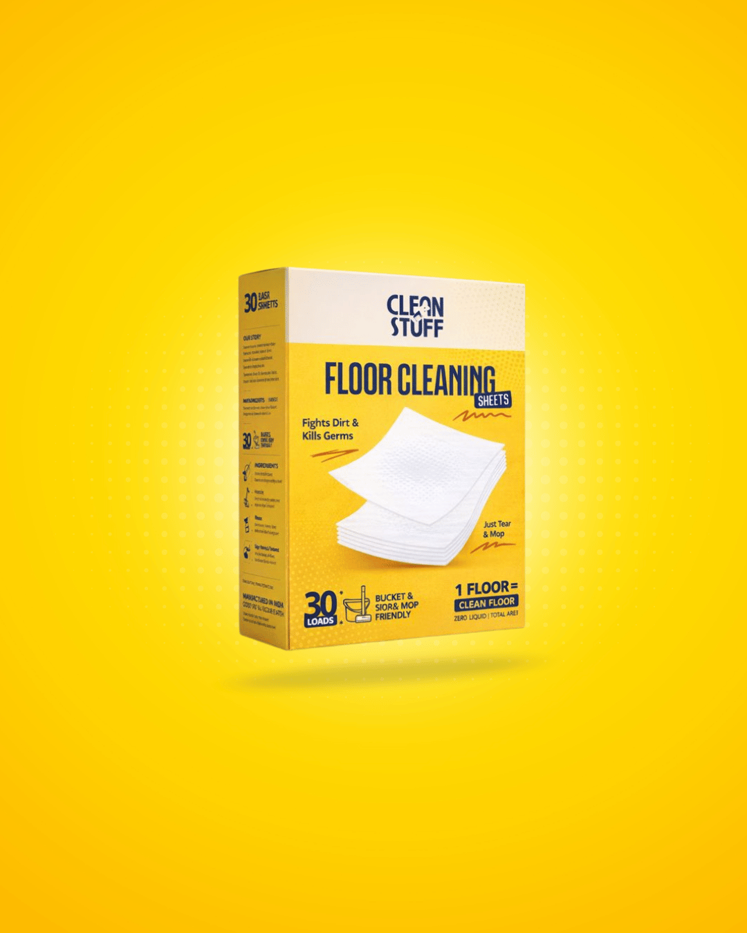 FLOOR CLEANING SHEETS